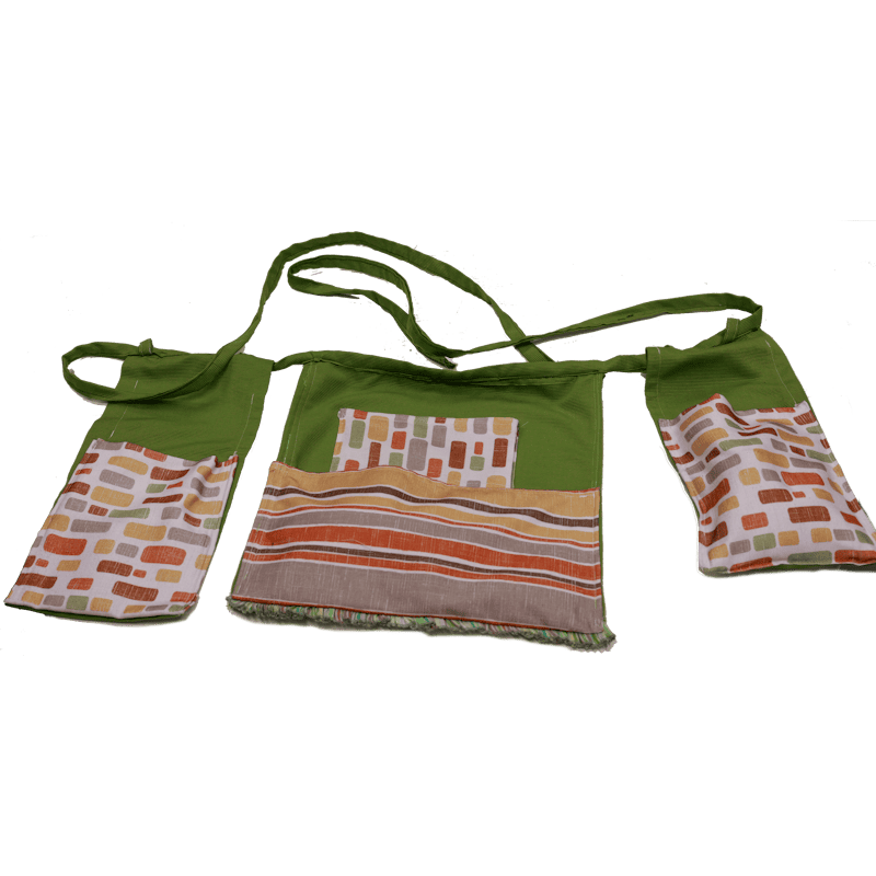 Green 3 Part Waist Apron