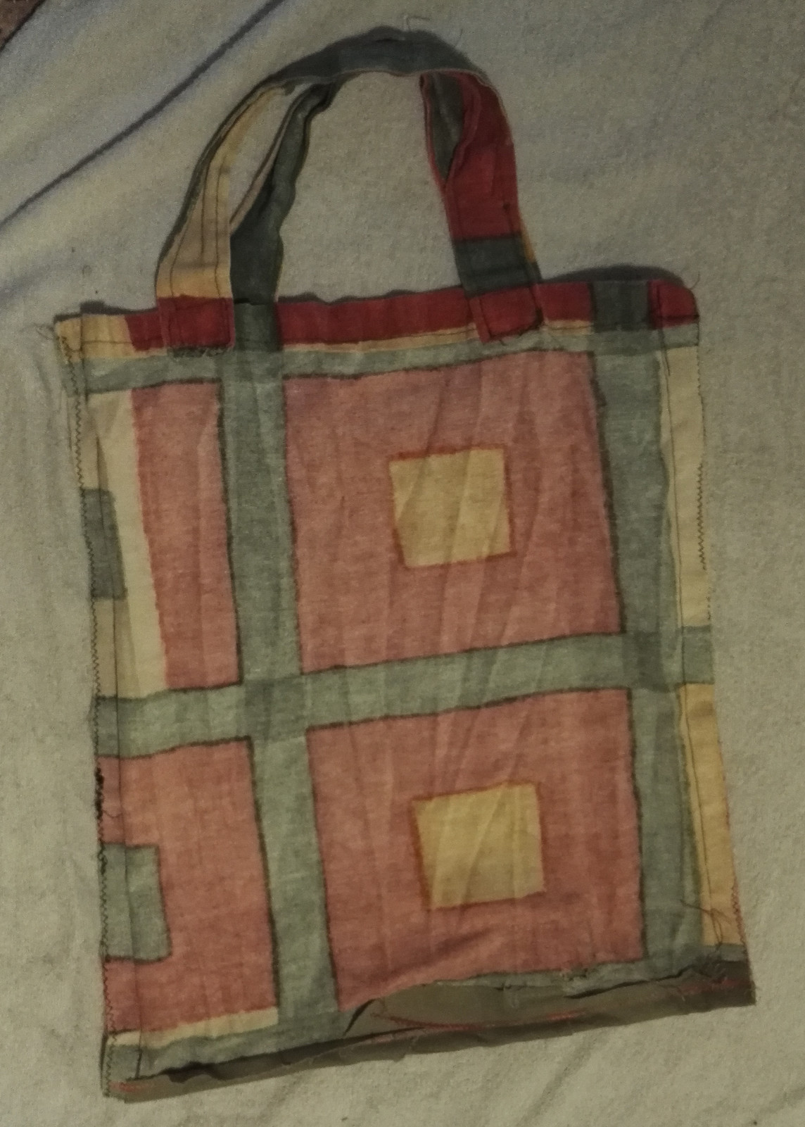 Image of the bag I patched!